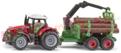 MF met Bomenwagen ca. 1/87