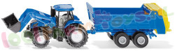 New Holland tractor & Universalstrooier