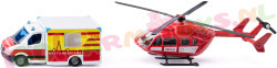 Mercedes-Benz Ambulance en Helicopter