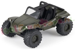 Militaire buggy met Ballonbande ca. 1/87