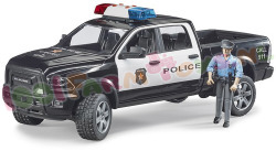 RAM 2500 Politiewagen met Politieagent