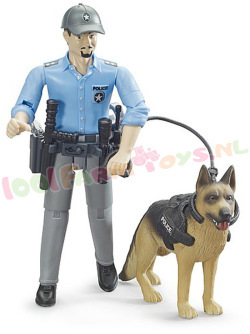 B world Politieagent met Hond 1/16