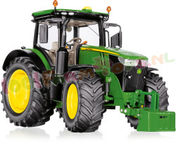 John Deere 7310R Tractor + Fronthef 1:32