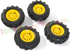 Rolly Toys Luchtbanden set 4 delig geel