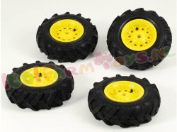 Rolly Toys Luchtbanden set 4 delig geel